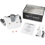 Hot Sales VR100 Focus Adjustments FPV Glasses 5.8G 40ch Receiver 3.0 Inch Screen Head Tracker DVR RC FPV Racing Micro Whoop UAV